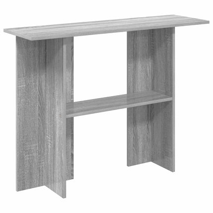 Konsolbord Grå sonoma-ek 100 x 30 x 75 cm Konstruerat trä