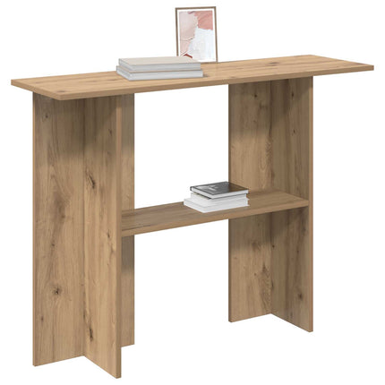 Konsolbord Artisan-ek 100 x 30 x 75 cm Konstruerat trä