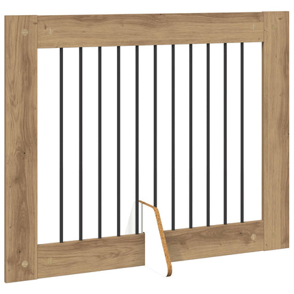 Fällbar hundgrind med stativ 4 pcs Artisan-ek 401 cm