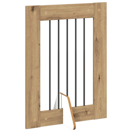 Fällbar hundgrind med stativ 6 pcs Artisan-ek 362 cm