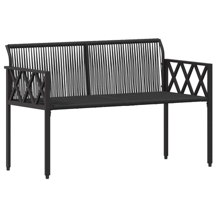 Utomhusbänkar 2 -Seater 116 x 56 x 75 cm konstrotting