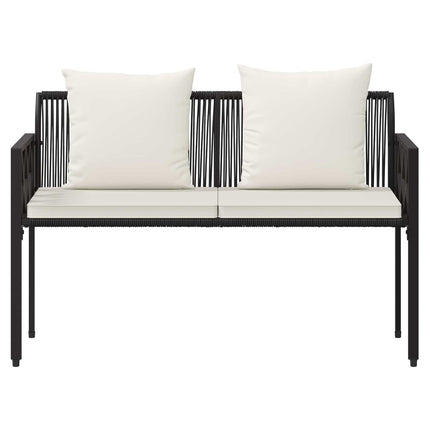Utomhusbänkar 2 -Seater 116 x 56 x 75 cm konstrotting