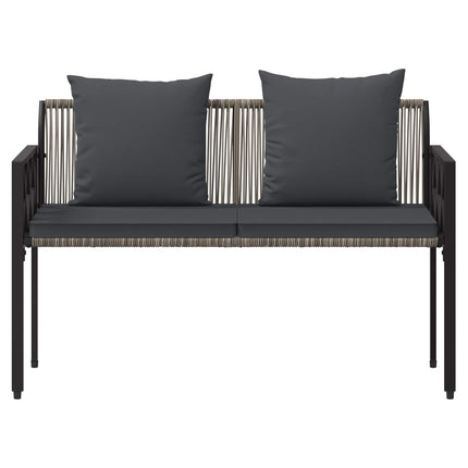 Utomhusbänkar 2 -Seater 116 x 56 x 75 cm konstrotting