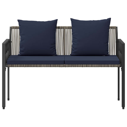 Utomhusbänkar 2 -Seater 116 x 56 x 75 cm konstrotting