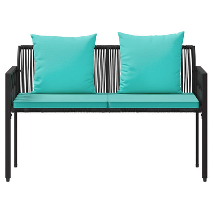 Utomhusbänkar 2 -Seater 116 x 56 x 75 cm konstrotting