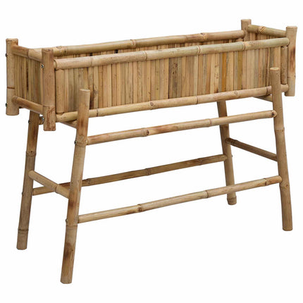 Trädgårdsplanta med hållare Naturfärg 100 x 38 x 74 cm Bambus