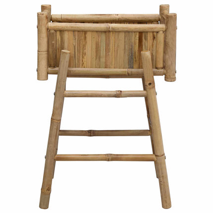 Trädgårdsplanta med hållare Naturfärg 50 x 38 x 74 cm Bambus