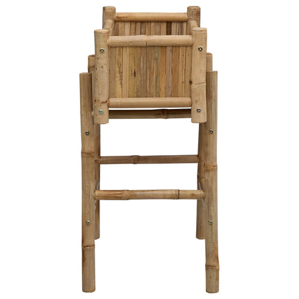 Trädgårdsplanta med hållare Naturfärg 50 x 38 x 74 cm Bambus