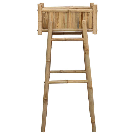 Trädgårdsplanta med hållare Naturfärg 50 x 38 x 114 cm Bambus