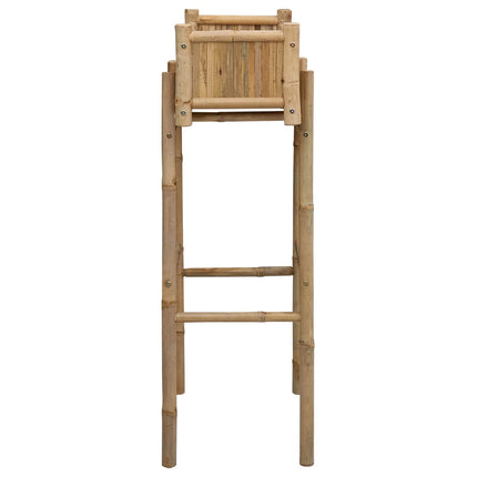 Trädgårdsplanta med hållare Naturfärg 50 x 38 x 114 cm Bambus