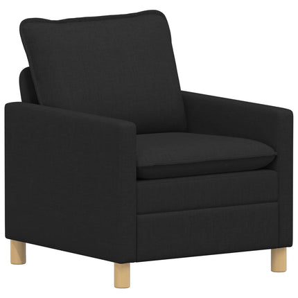 Soffset 2 st Svart Tyg