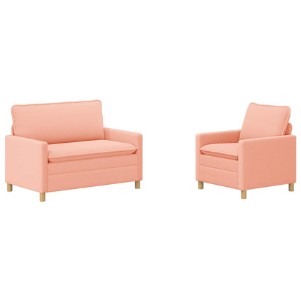 Soffset 2 st Rosa Tyg
