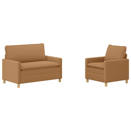 Soffset 2 st Beige Tyg