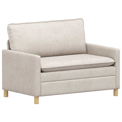 Soffset 2 st Gräddvit Polyester
