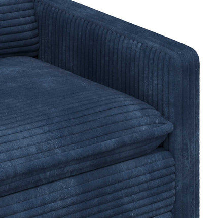 Soffset 2 pcs Mörkblå Polyester