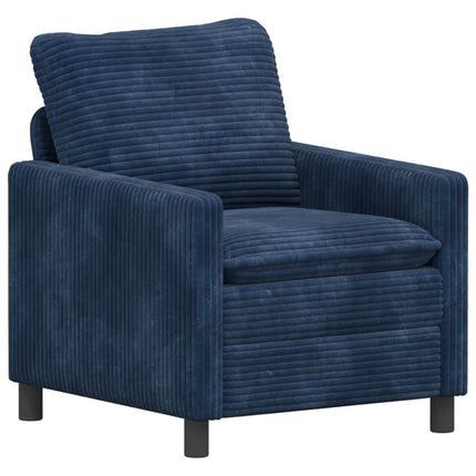 Soffset 2 pcs Mörkblå Polyester