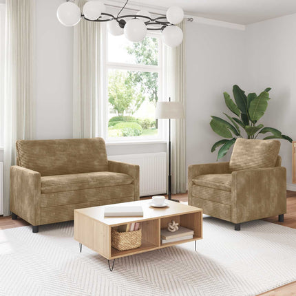 Soffset 2 pcs Taupe Polyester