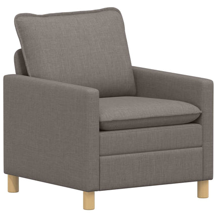 Soffset 2 st Taupe Tyg