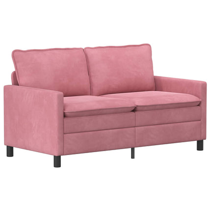 Soffset 2 pcs Rosa Sammet