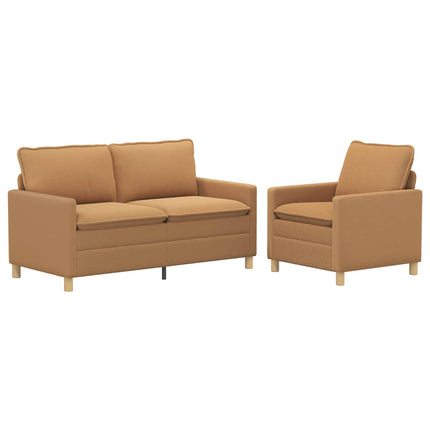 Soffset 2 st Beige Tyg