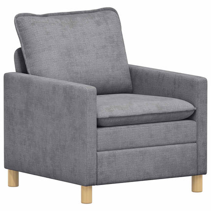 Soffset 2 pcs Ljusgrå Polyester