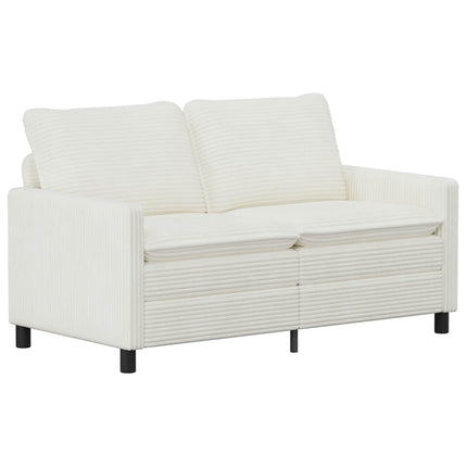 Soffset 2 pcs Gräddvit Polyester