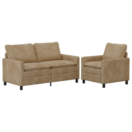 Soffset 2 pcs Taupe Polyester