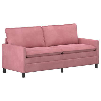 Soffset 2 pcs Rosa Sammet