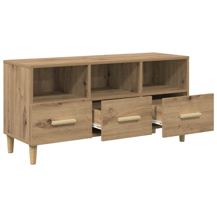 TV-skåp 102 x 36 x 50 cm Artisan Ek Konstruerat trä