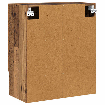 Väggskåp 60 x 31 x 70 cm Konstruerat trä Gammalt trä