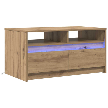 Kaffeebord Artisan Ek 90 x 50 x 45 cm Konstruerat trä