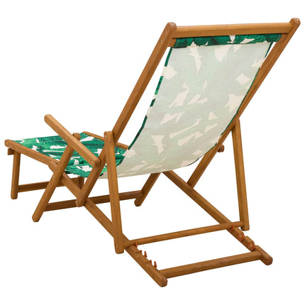 Hopfällbar solstol 2 pcs 3 Position Massiv Eukalyptus Trä