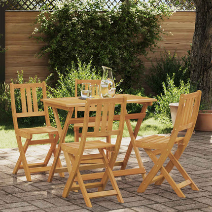 Utemöbler Bistro Stolar 4 pcs Naturlig 40 x 42 x 85 cm