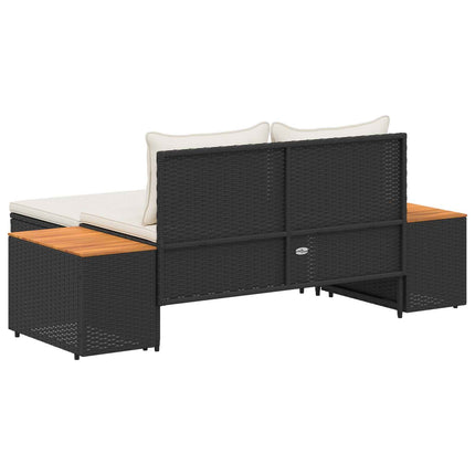 Utomhussoffset 4 -Seater 4 pcs 55 x 30 x 39 cm