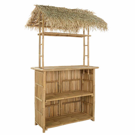 Utomhus Barbord Naturfärg 115 x 95 x 215 cm Bambus