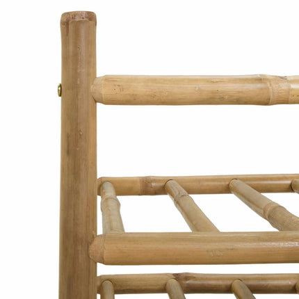 Vinställ Naturfärg 57 x 29,5 x 36 cm Bambus