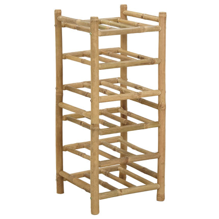 Vinställ Naturfärg 32,5 x 29,5 x 72 cm Bambus