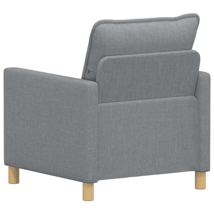 Soffa Ljusgrå 76 x 81 x 87,5 cm Tyg