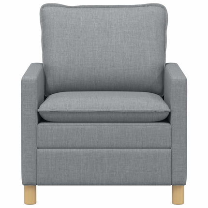 Soffa Ljusgrå 76 x 81 x 87,5 cm Tyg