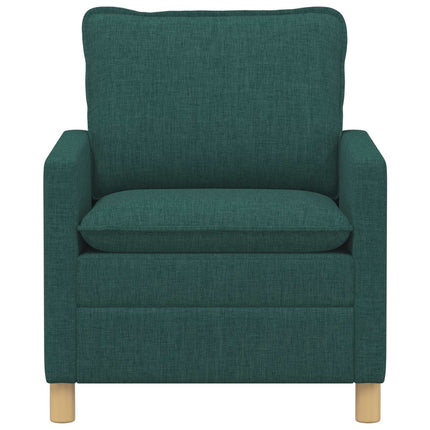 Soffa Mörkgrön 76 x 81 x 87,5 cm Tyg