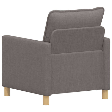 Soffa Taupe 76 x 81 x 87,5 cm Tyg
