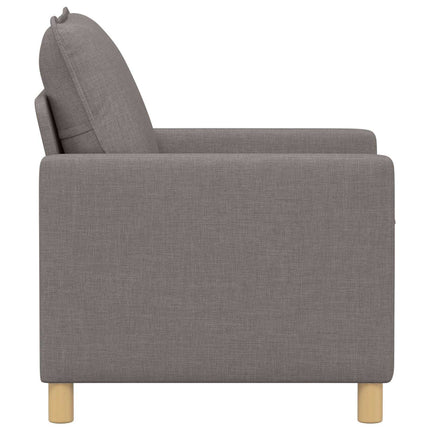 Soffa Taupe 76 x 81 x 87,5 cm Tyg