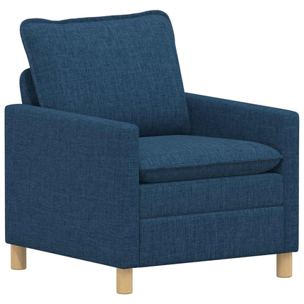 Soffa Blå 76 x 81 x 87,5 cm Tyg