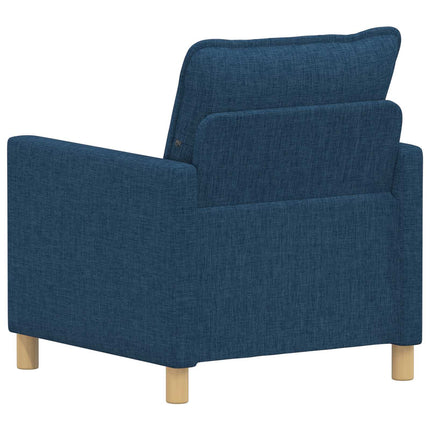Soffa Blå 76 x 81 x 87,5 cm Tyg