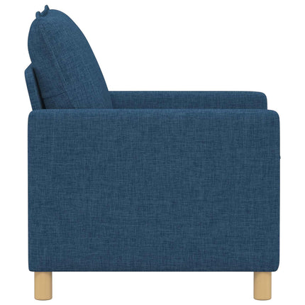 Soffa Blå 76 x 81 x 87,5 cm Tyg