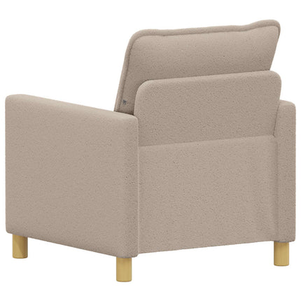 Soffa Ljusgrå 76 x 81 x 87,5 cm Tyg