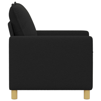 Soffa Svart 76 x 81 x 87,5 cm Tyg