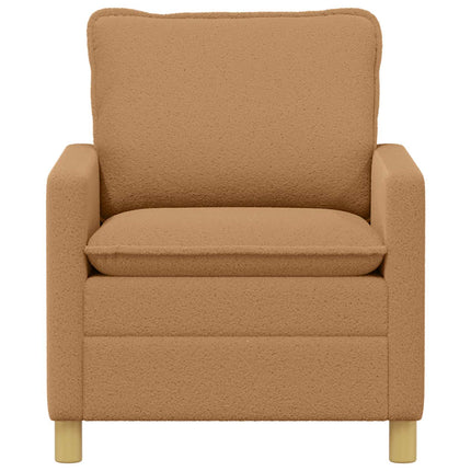Soffa Beige 76 x 81 x 87,5 cm Tyg