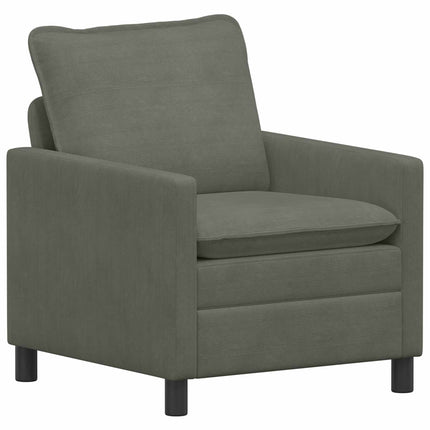 Soffa Ljusgrå 76 x 81 x 87,5 cm Tyg