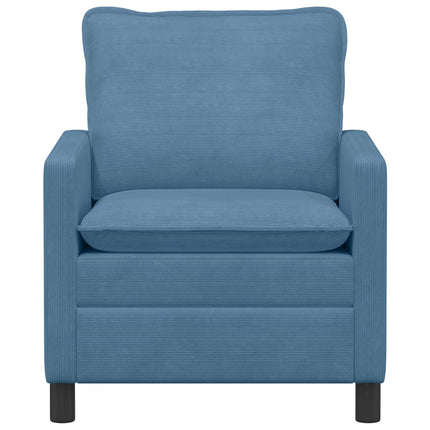 Soffa Blå 76 x 81 x 87,5 cm Tyg